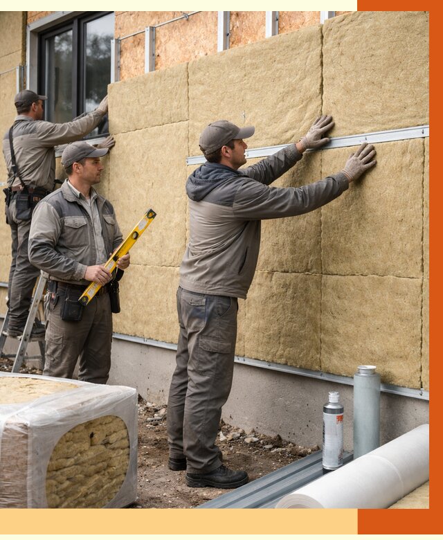 Утепление дома из SIP панелей в Железногорске от 6337 руб./м² под ключ | ТепломастерЖлк