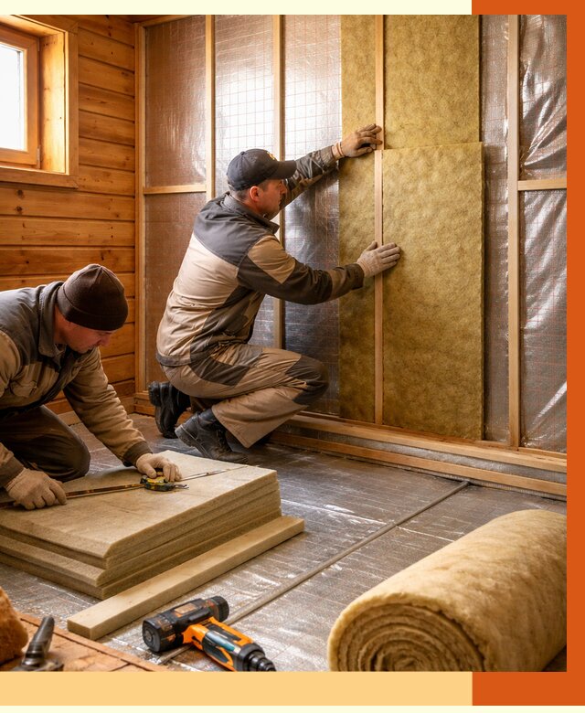 Утепление бани изнутри в Железногорске под ключ от 4293 руб./м² | ТепломастерЖлк