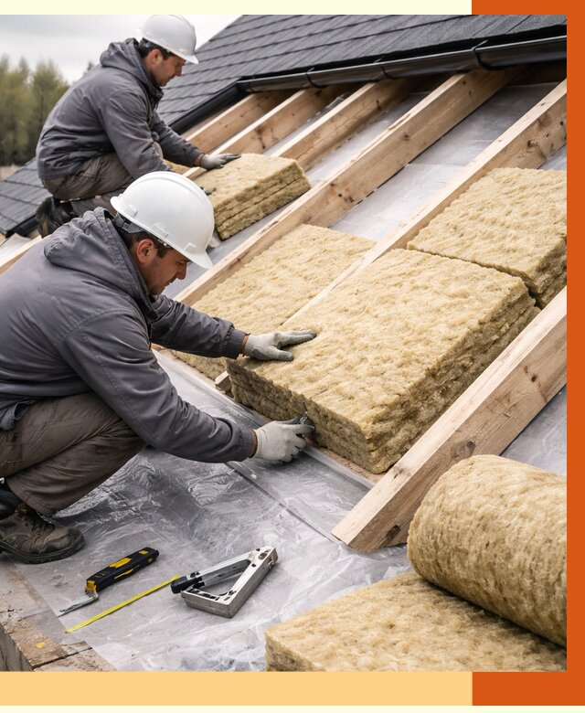 Утепление крыши в Железногорске от 1891 руб./м2 — комплексное утепление кровли | ТепломастерЖлк