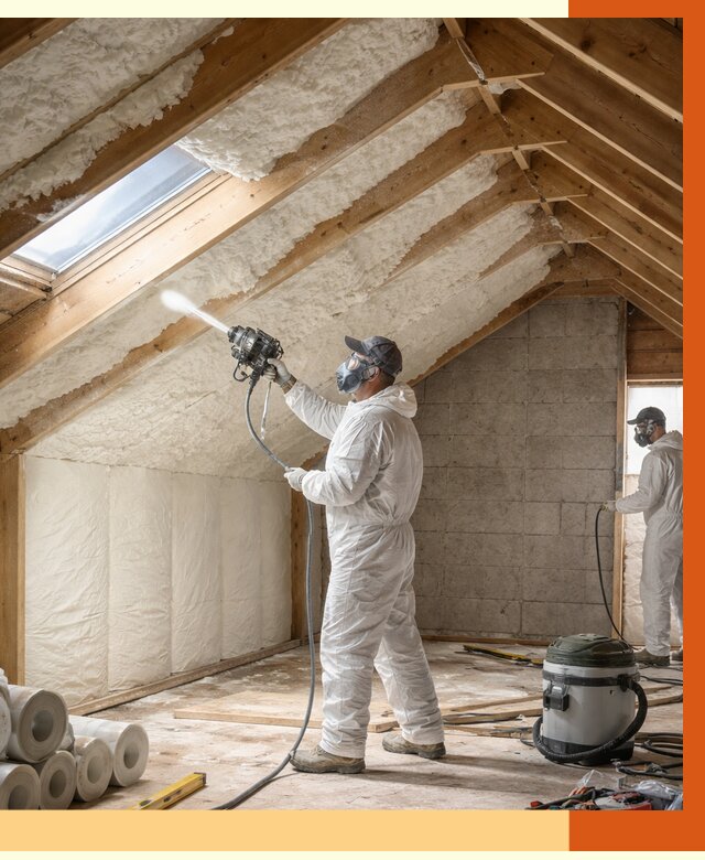 Утепление мансарды ППУ в Железногорске от 2811 руб./м² — заказать под ключ | ТепломастерЖлк