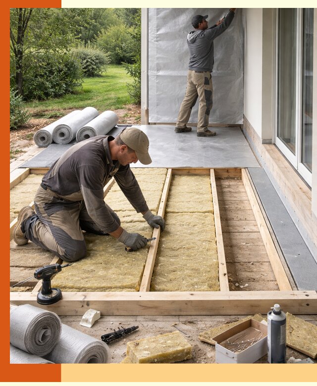 Утепление террасы в Железногорске — тепло и защита круглогодично