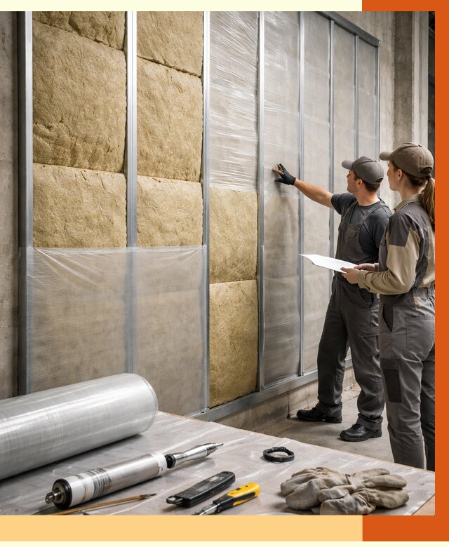 Утепление склада химсырья в Железногорске от 4599 руб. под ключ | ТепломастерЖлк