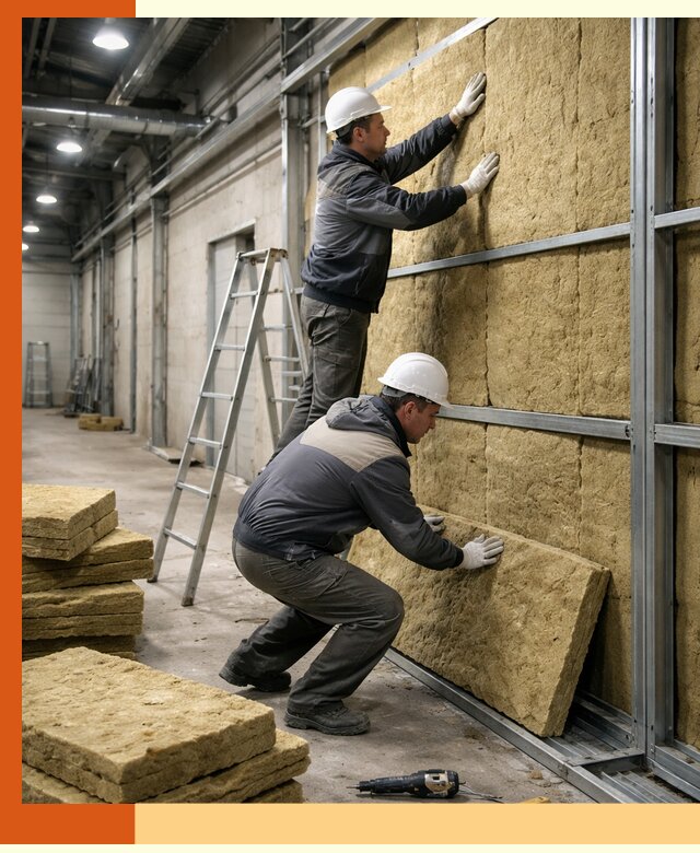 Утепление цеха под ключ в Железногорске с гарантией качества