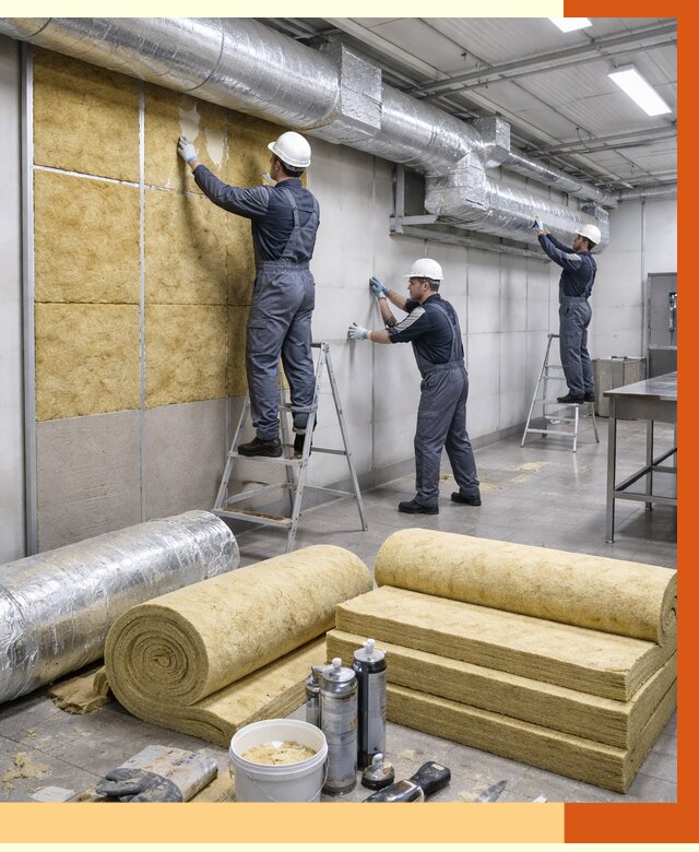 Утепление пищевого цеха в Железногорске от 12776 руб./м² — комплексно под ключ | ТепломастерЖлк