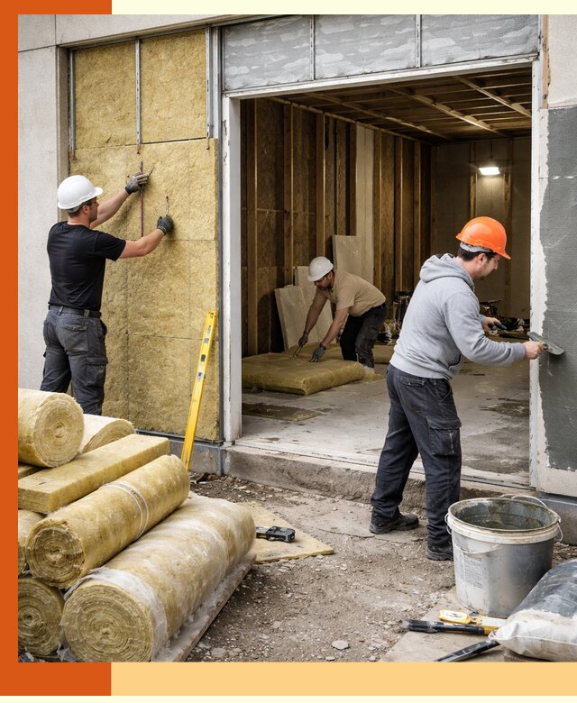 Утепление торгового павильона в Железногорске — качественно и энергоэффективно