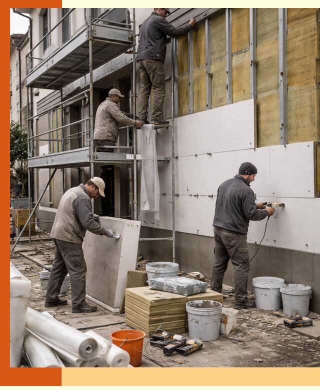 Утепление гостиницы под ключ в Железногорске с гарантией качества