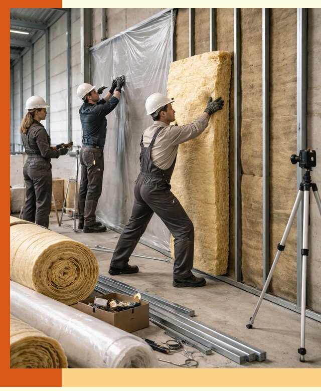 Утепление складского терминала в Железногорске профессионально и надёжно