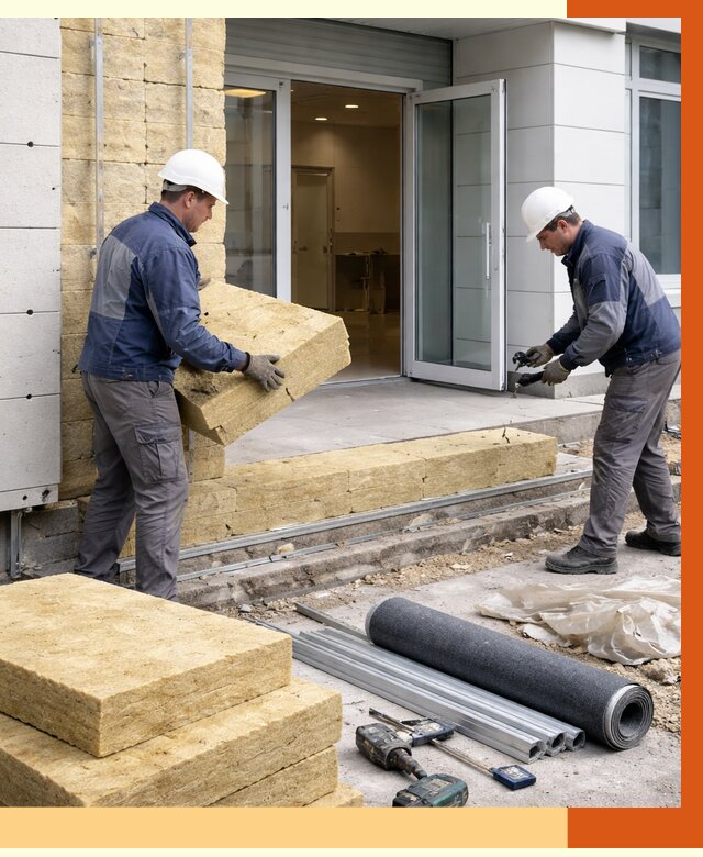 Утепление медицинского центра в Железногорске под ключ от 12776 руб./м² | ТепломастерЖлк