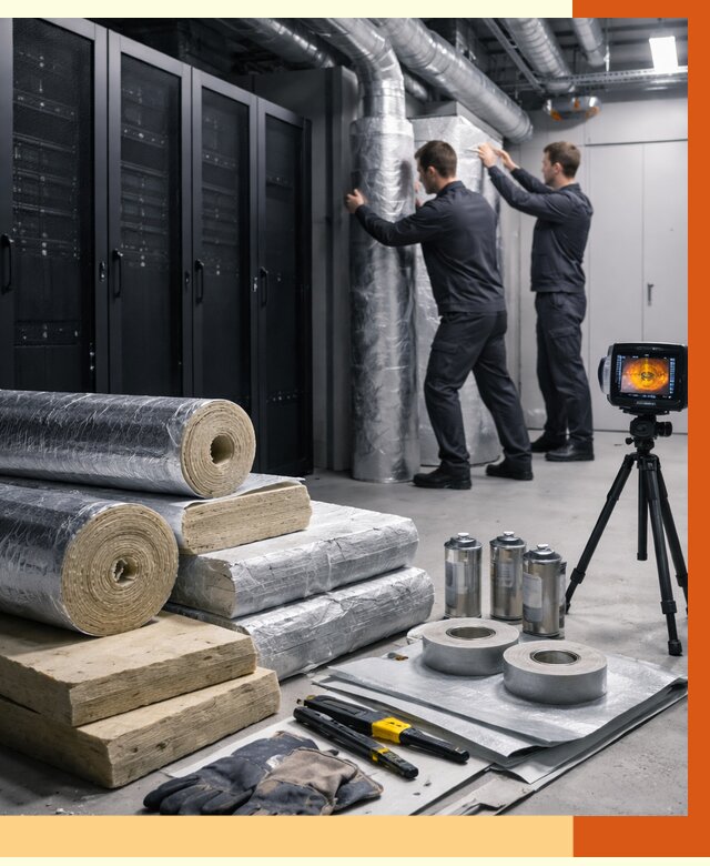 Утепление серверной в Железногорске от 8688 руб./м² — комплексно под ключ | ТепломастерЖлк