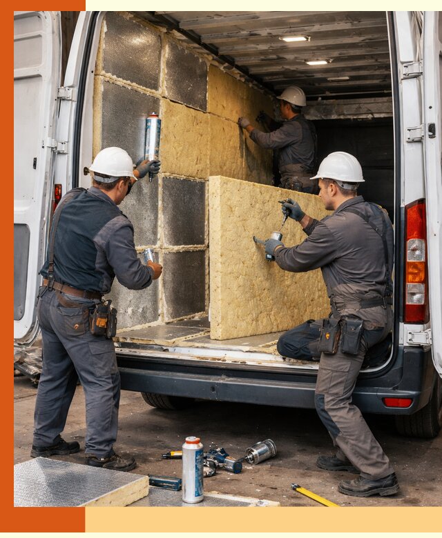 Утепление фургона-рефрижератора в Железногорске для сохранения температуры