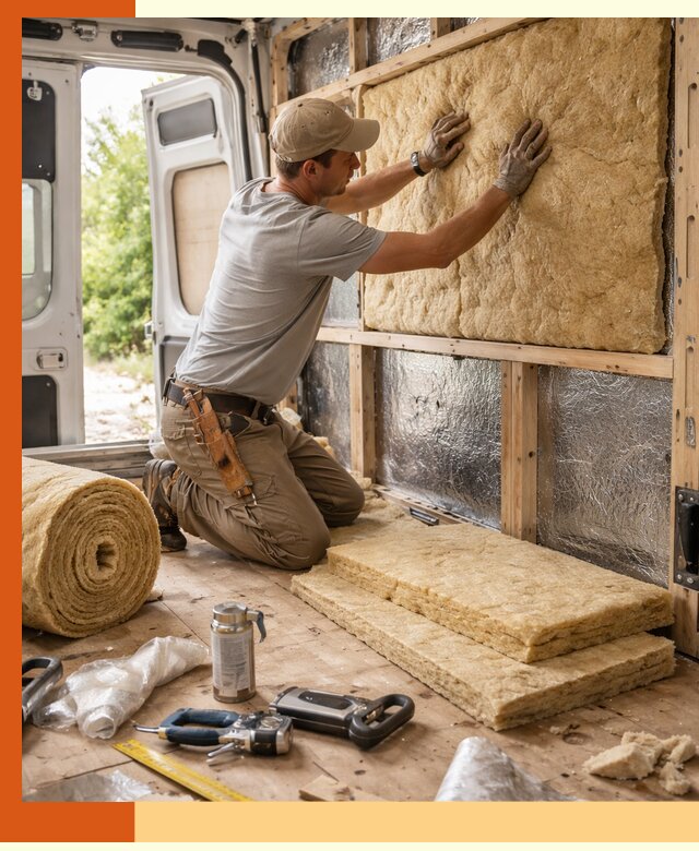 Утепление кемпера под ключ в Железногорске с гарантией качества