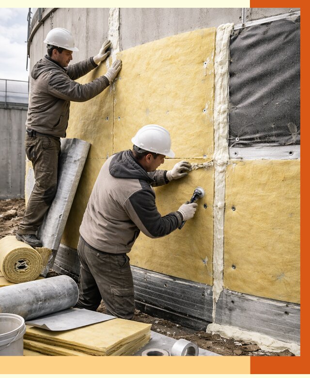 Утепление резервуара в Железногорске от 28108 руб/м2 — монтаж ППУ и комплекс под ключ | ТепломастерЖлк