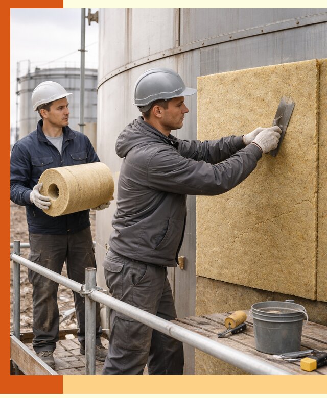 Профессиональное утепление резервуара и теплоизоляция в Железногорске