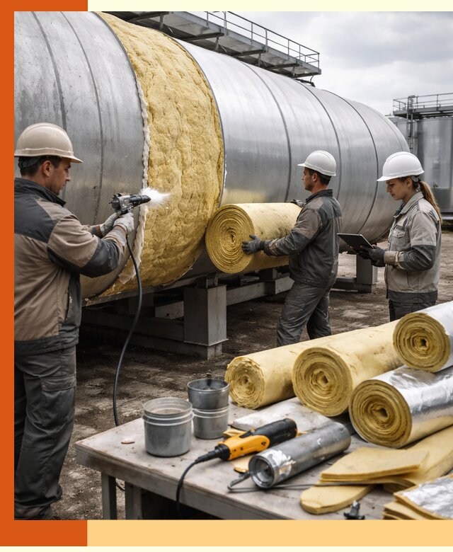 Утепление цистерны в Железногорске — утеплители и монтаж под ключ