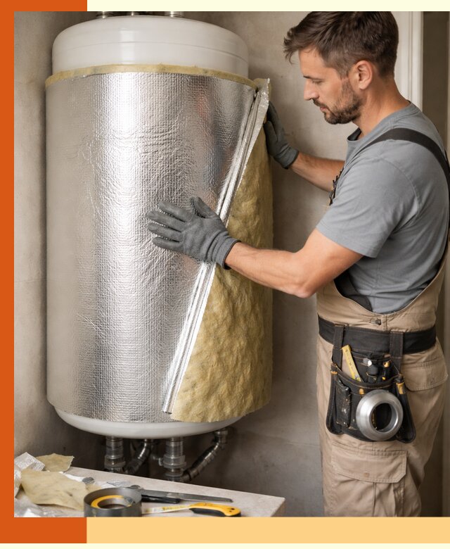 Утепление бойлера в Железногорске для снижения теплопотерь и экономии энергии