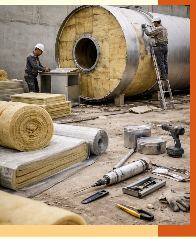 Утепление резервуара с топливом в Железногорске от 28108 руб. под ключ | ТепломастерЖлк