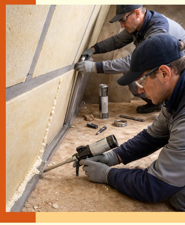 Герметизация стыков ППУ в Железногорске — надежное уплотнение швов