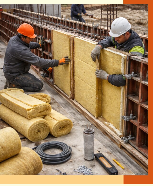 Теплоизоляция опалубки в Железногорске от 7359 руб. за м2 — услуги и монтаж | ТепломастерЖлк