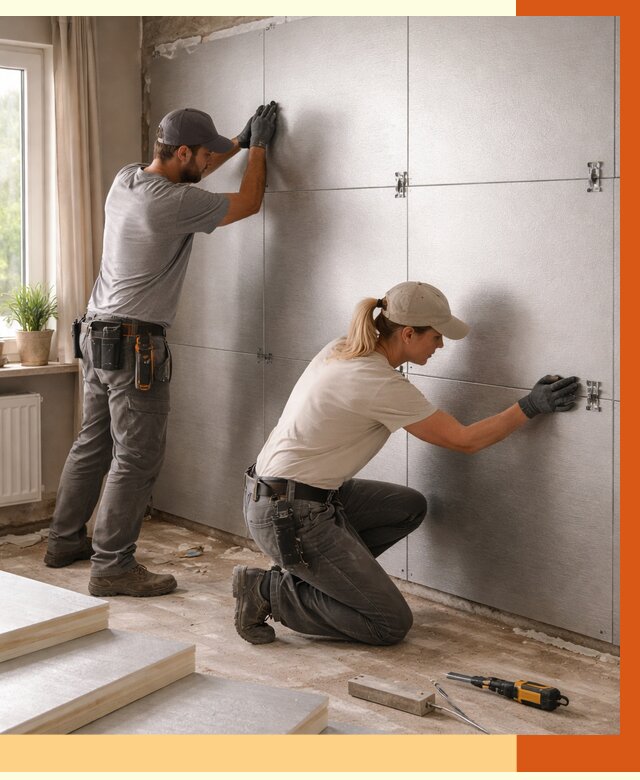 Утепление PIR панелями в Железногорске от 4293 руб. под ключ | ТепломастерЖлк