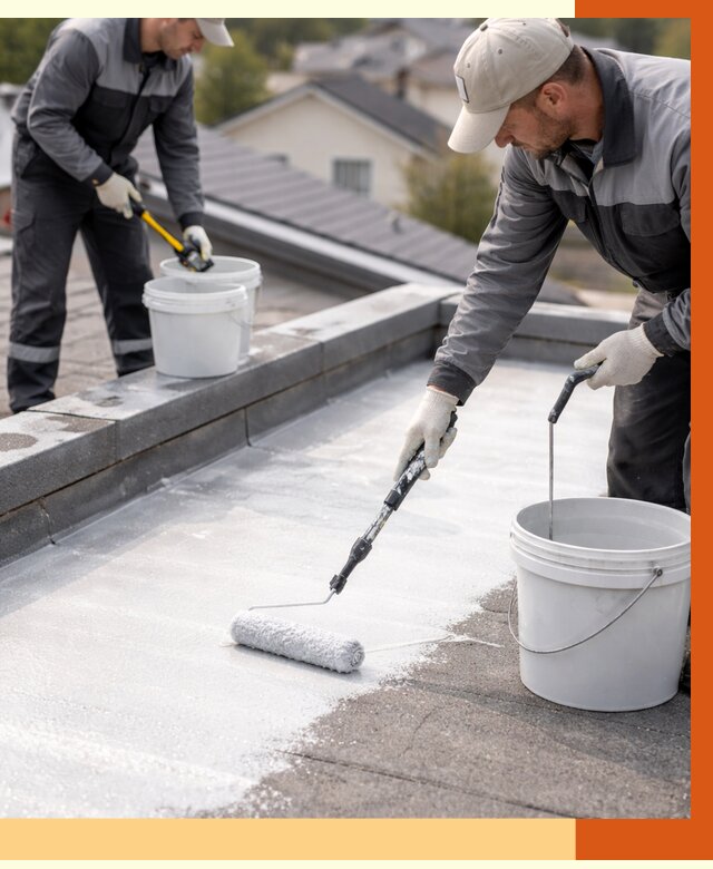 Утепление кровли жидкой теплоизоляцией в Железногорске от 2198 руб./м2 | ТепломастерЖлк