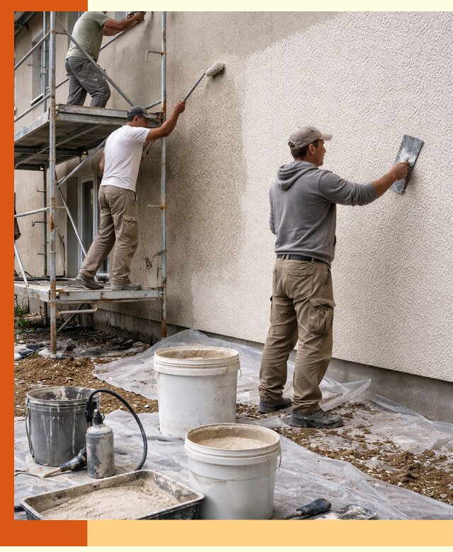 Утепление фасада жидкой пробкой в Железногорске