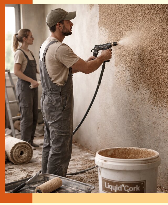 Утепление стен жидкой пробкой в Железногорске эффективное и долговечное