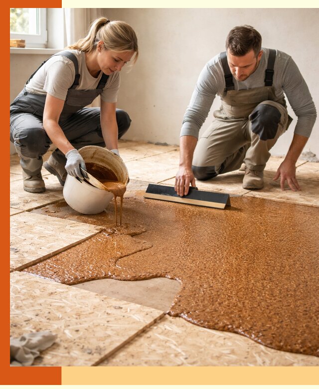 Утепление пола жидкой пробкой в Железногорске для квартир и домов