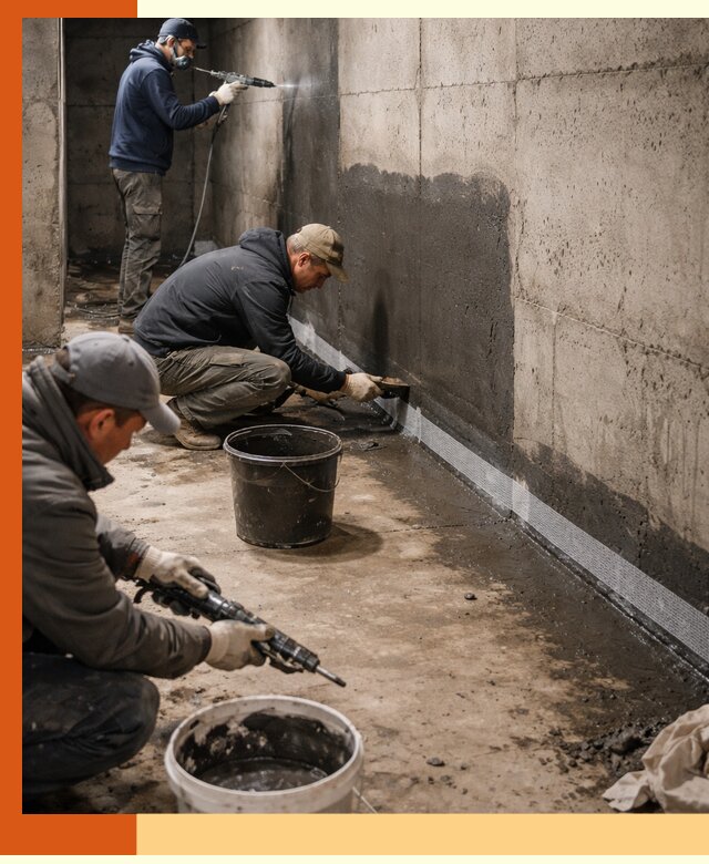 Гидроизоляция подвала в Железногорске — комплексная защита от влаги