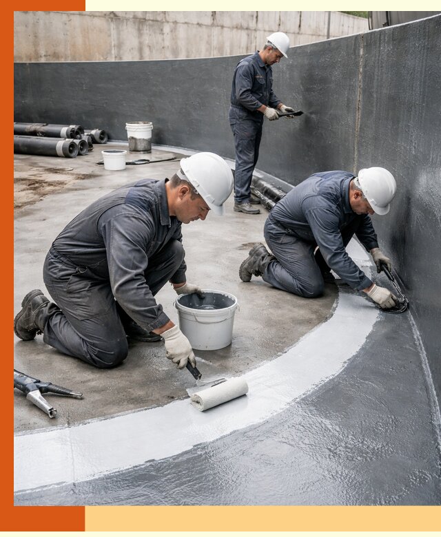 Гидроизоляция резервуара для топлива в Железногорске