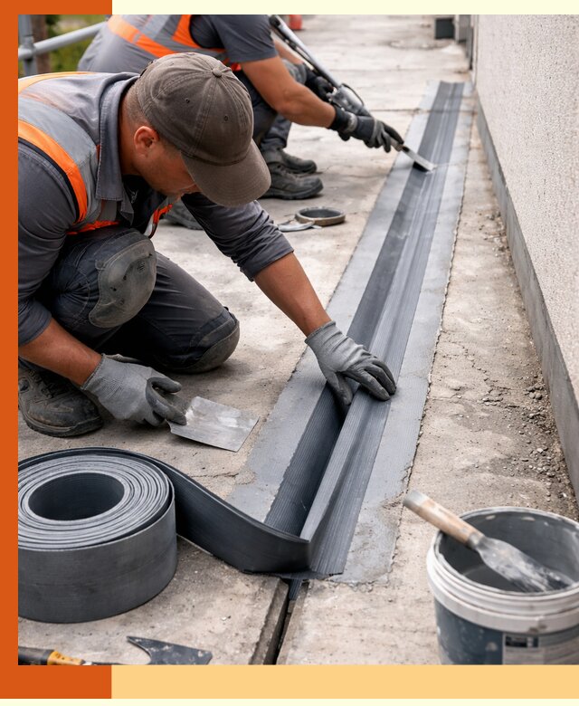 Гидроизоляция деформационного шва в Железногорске профессионально и надежно