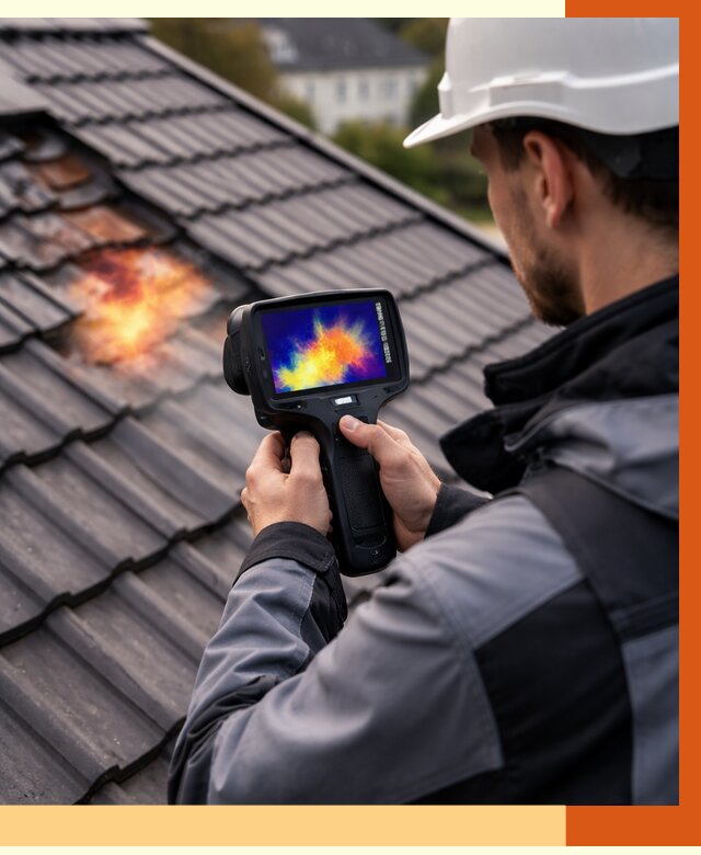 Тепловизионное обследование кровли в Железногорске от 4599 руб. — ТепломастерЖлк под ключ