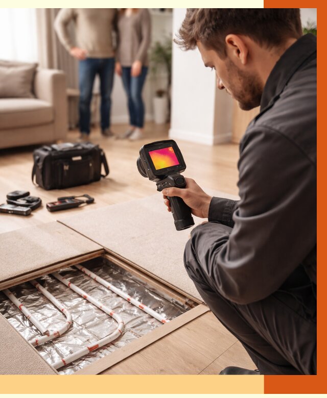 Тепловизионное обследование теплого пола в Железногорске от 4599 руб. — ТепломастерЖлк