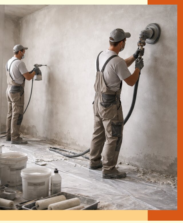 Подготовка поверхности под напыление в Железногорске от 1227 руб. — ТепломастерЖлк