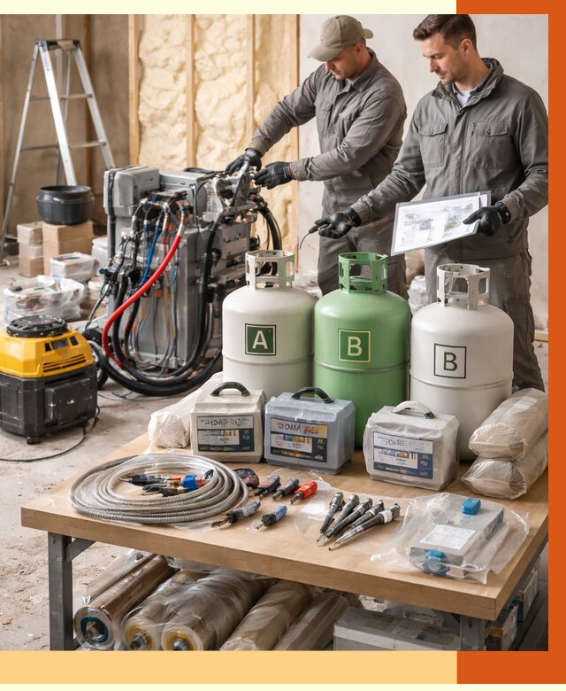 Продажа компонентов ППУ с консультацией в Железногорске от 4293 руб. | ТепломастерЖлк